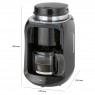 Machine à café avec moulin 2en1 Clatronic KA 3701