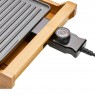 Plancha Grill avec cadre bamabou Clatronic TG 3697