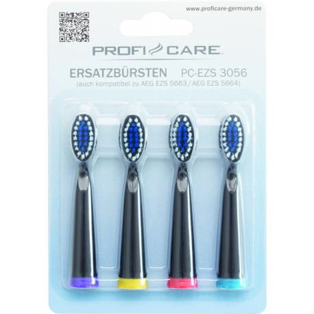 4 Têtes de brosse à dent Proficare PC-EZS306
