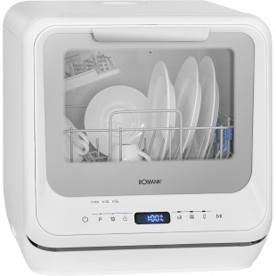 Mini lave vaisselle Bomann TSG7402-blanc